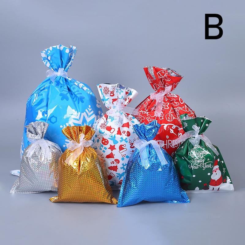 (🎄 Early Christmas Sale 🎄) Drawstring Christmas Gift Bags, Reusable