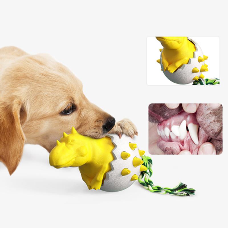 Lifesparking Dinosaur Eggs Dog Chew Toys