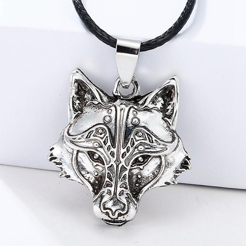 Strengths Wolf Necklace