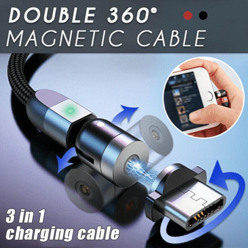 Lifesparking™3-IN-1 DESIGN 360° Magnetic Cable