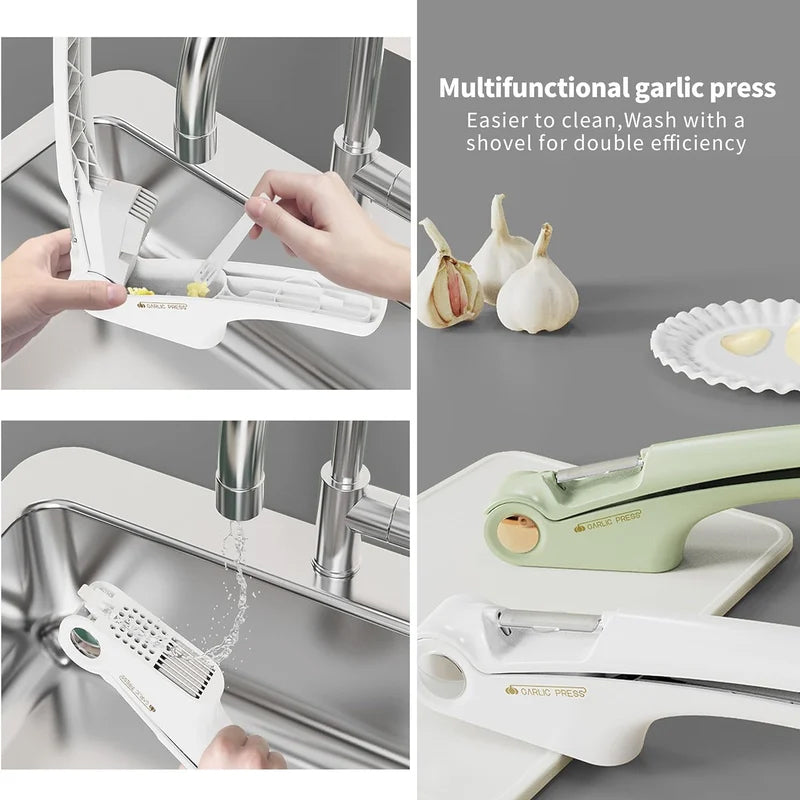 Garlic Press Stainless Steel