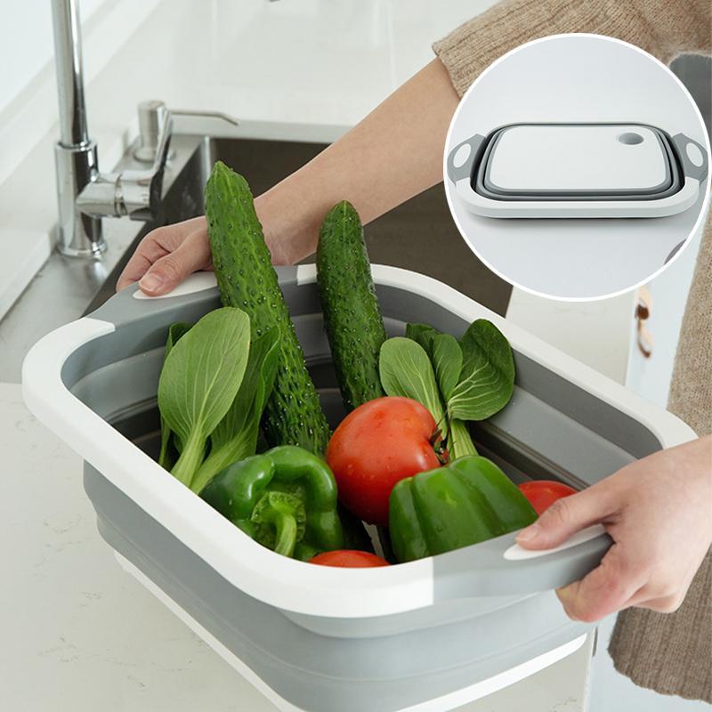 Lifepigment™ Portable Multi-function Collapsible Dish Tub