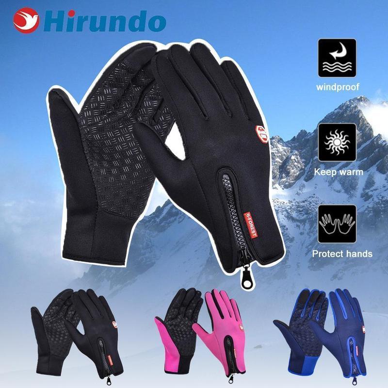 Cycling Running Driving Gloves Warm Thermal Gloves