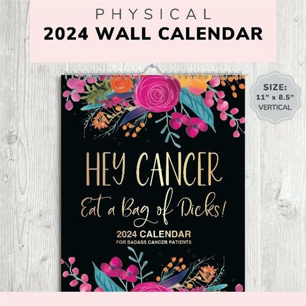 Hey Cancer 2024 Warrior Calendar
