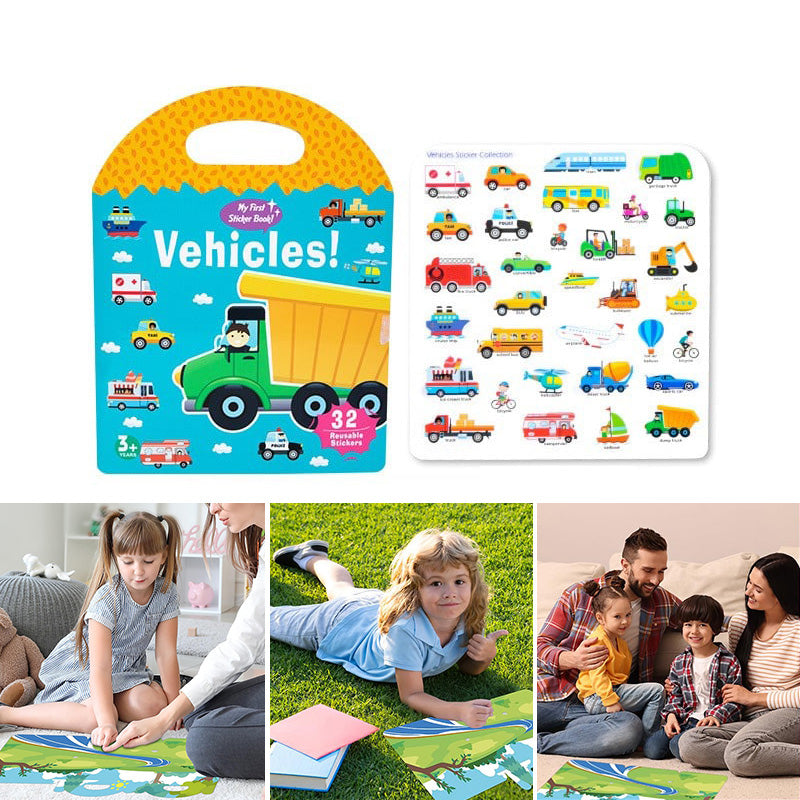 Reusable Sticker Book