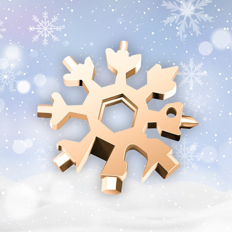 Lifesparking 18-in-1 stainless steel snowflakes multi-tool