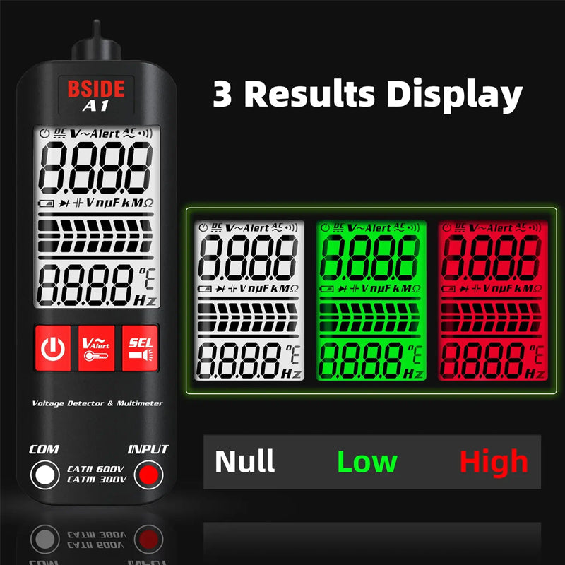 Fully Automatic Anti-Burn Intelligent Digital Multimeter