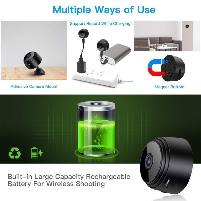 Lifesparking™1080p Magnetic WiFi Mini Camera