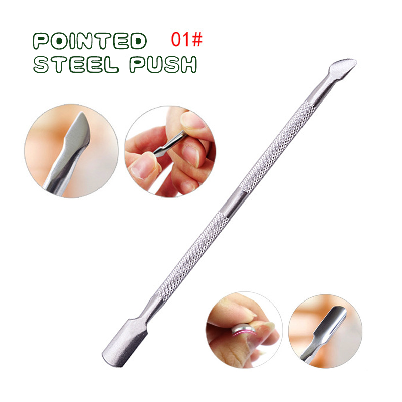 Stainless Steel Double-Ended Dead Skin Pusher
