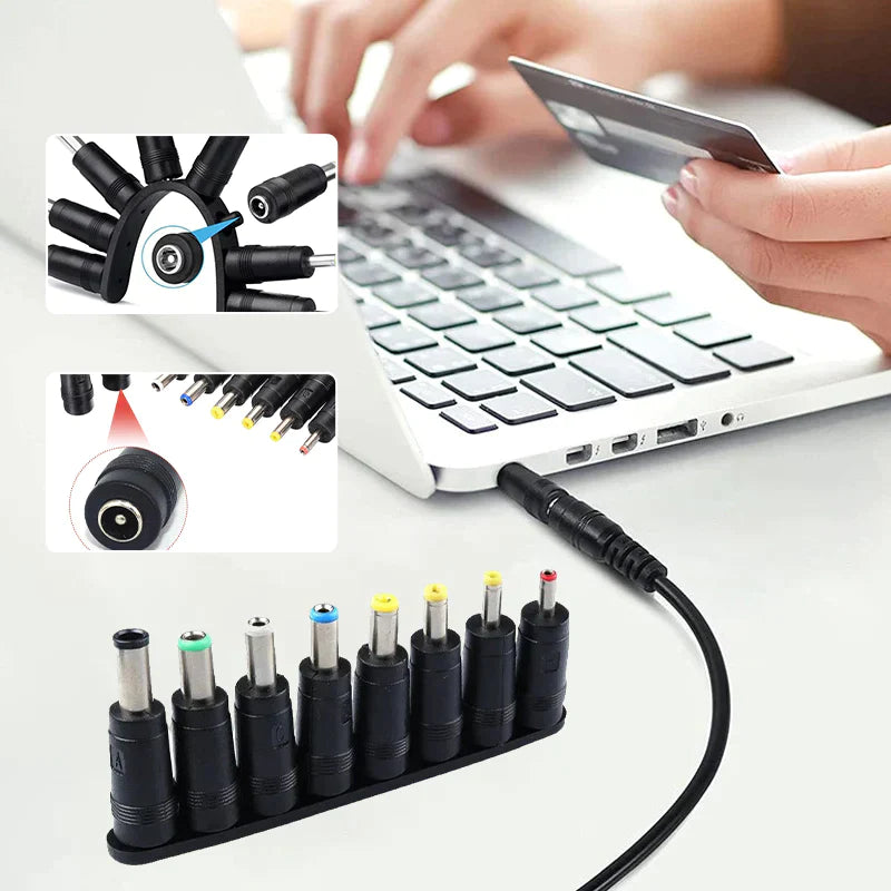 8-In-1 Universal DC Power Adapter