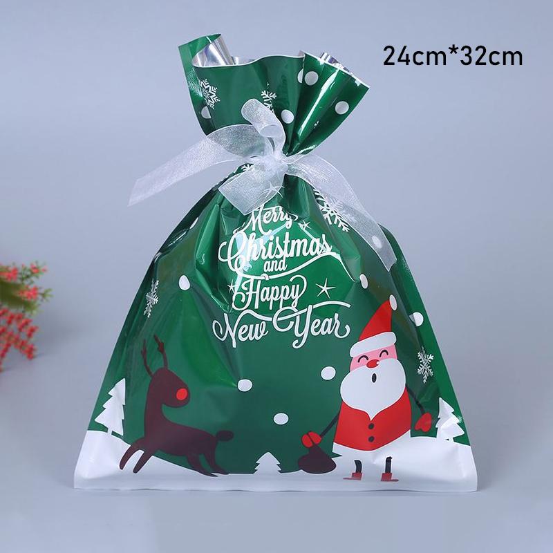 (🎄 Early Christmas Sale 🎄) Drawstring Christmas Gift Bags, Reusable