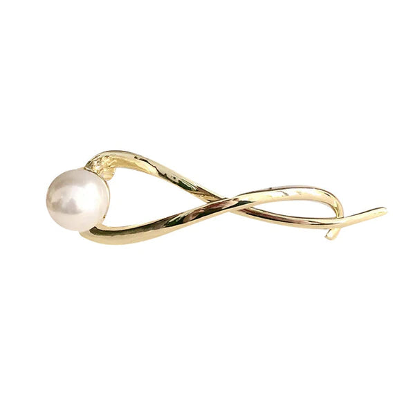 Simple Pearl Hair Clip