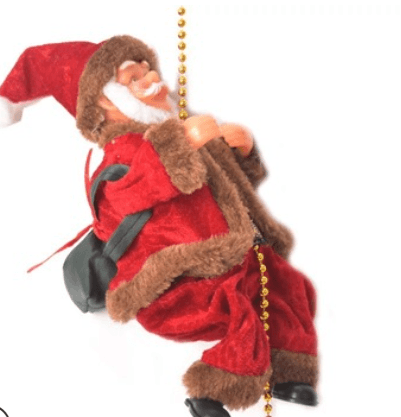 Lifesparking™ Climbing Santa Claus