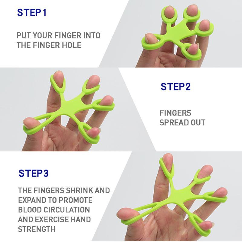 Lifesparking Finger Strength Training Band Toys