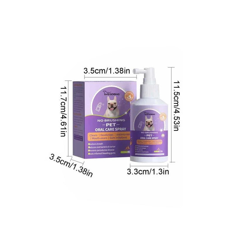 Teeth Cleaning Spray for Dogs & Cats
