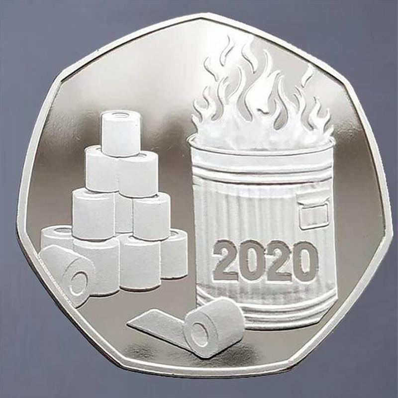 'I SURVIVED 2020'  commemorative coin