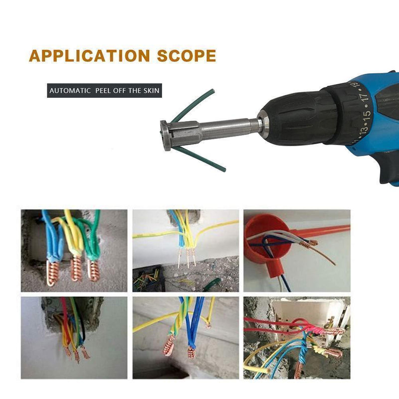 Cable Wire Stripping And Twisting Tool