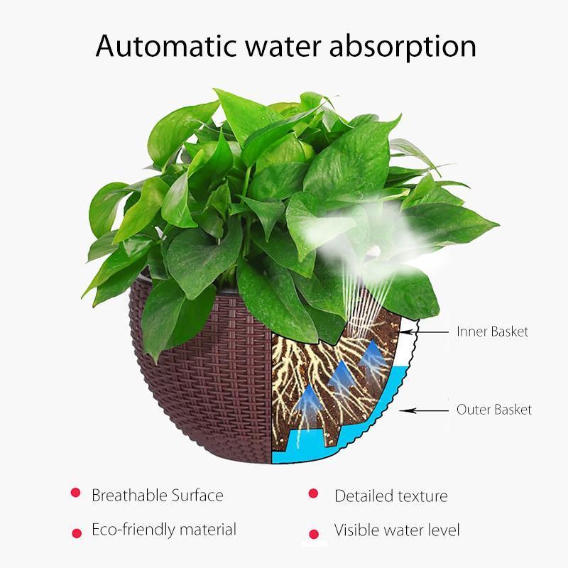 Automatic Water Supply Flowerpot