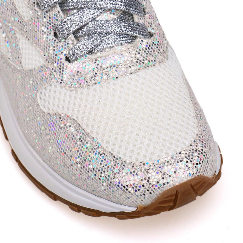 Solid Color Crystal Sparkle Sneakers