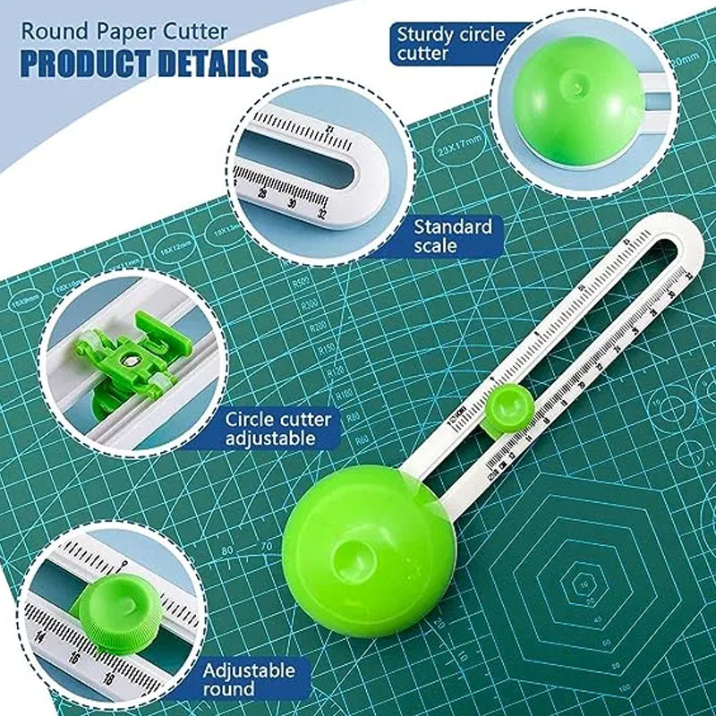 Simple Plastic Round Cutting Knife Model