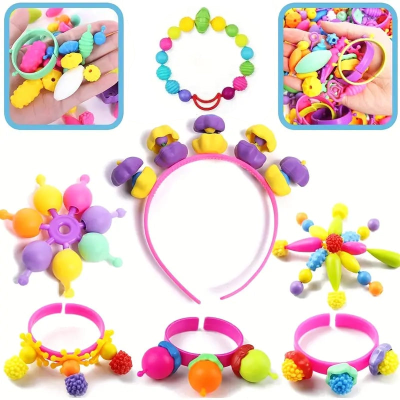 👸🏻Pop Beads for Kids' Jewelry Making
