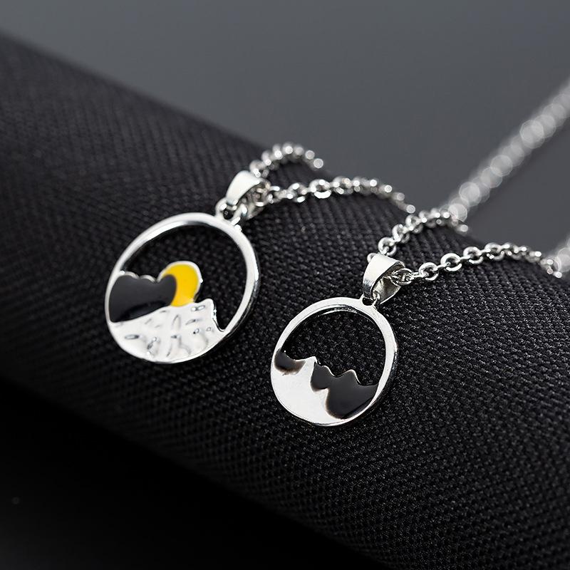 Lifesparking™Sunrise and Sunset Couple Necklace