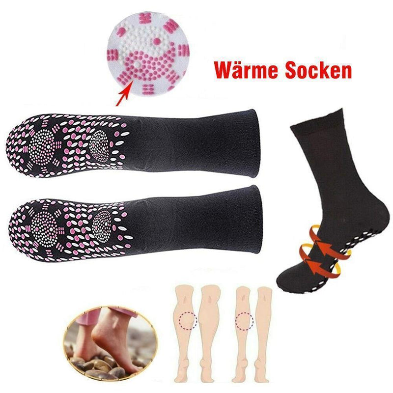 Tourmaline Therapy Health Socks