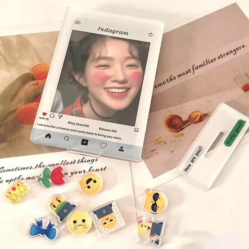 Creative Acrylic Polaroid Photo Display Stand