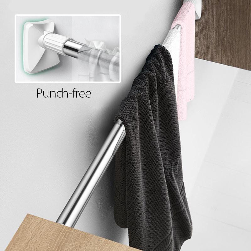 Clothing Hanger Telescopic Rod(Retractable to 19.7-31.5in)