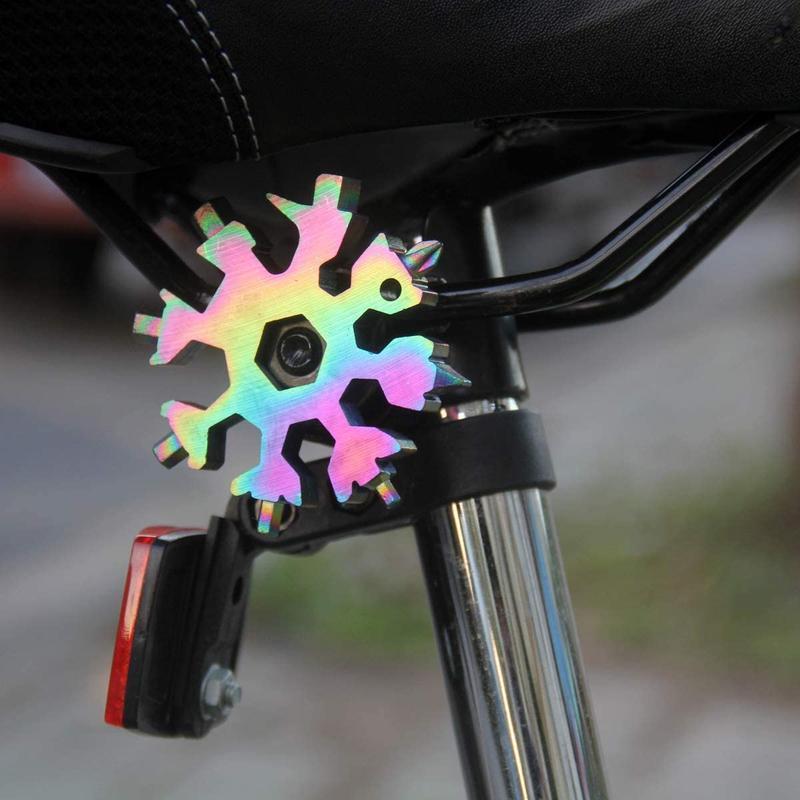 Lifesparking 18-in-1 stainless steel snowflakes multi-tool