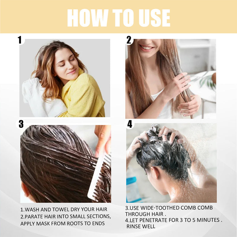 Instant Keratin Hair Repair Mask