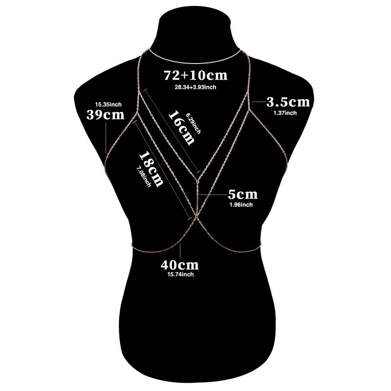 Fashion Layered Body Chain Jewelry