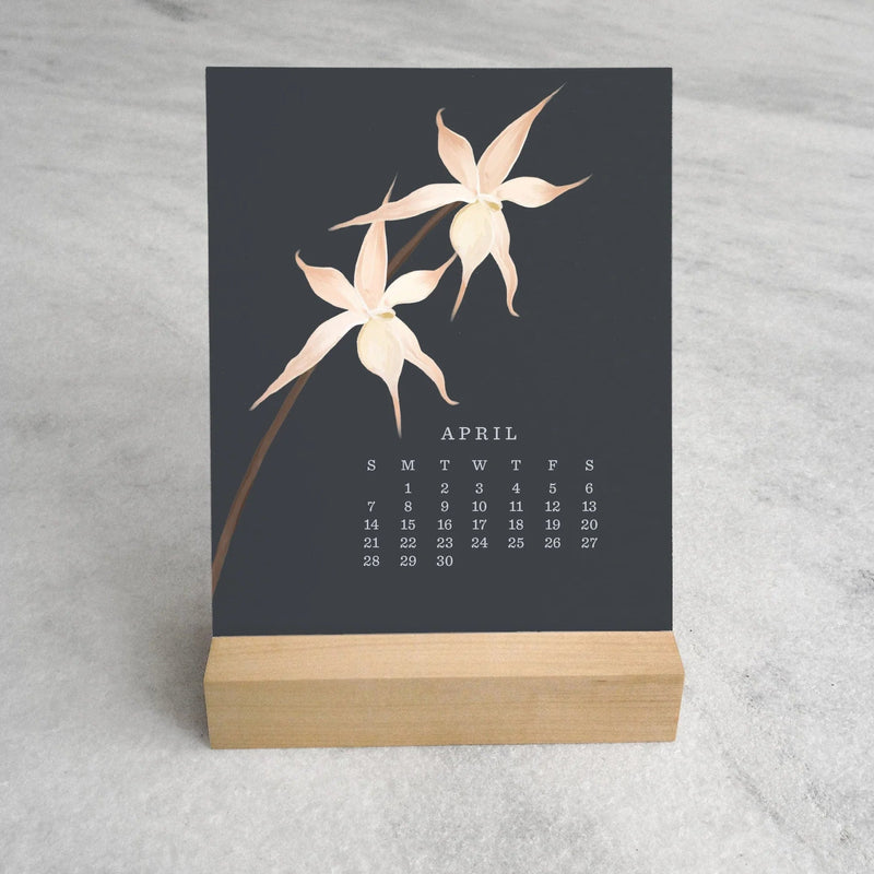 2024 Orchid Desk Calendar