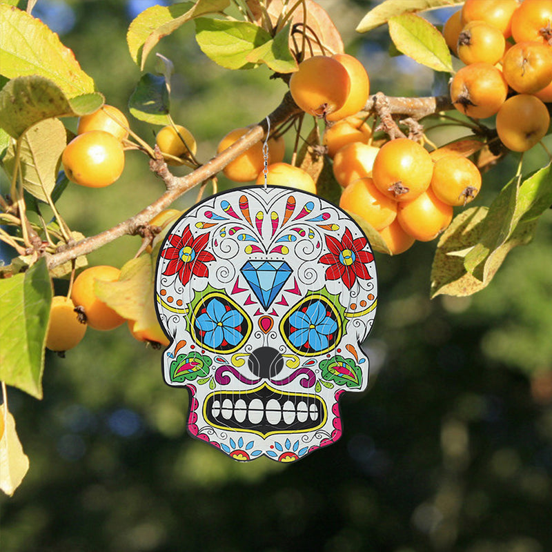 Sugar Skull Wind Spinners