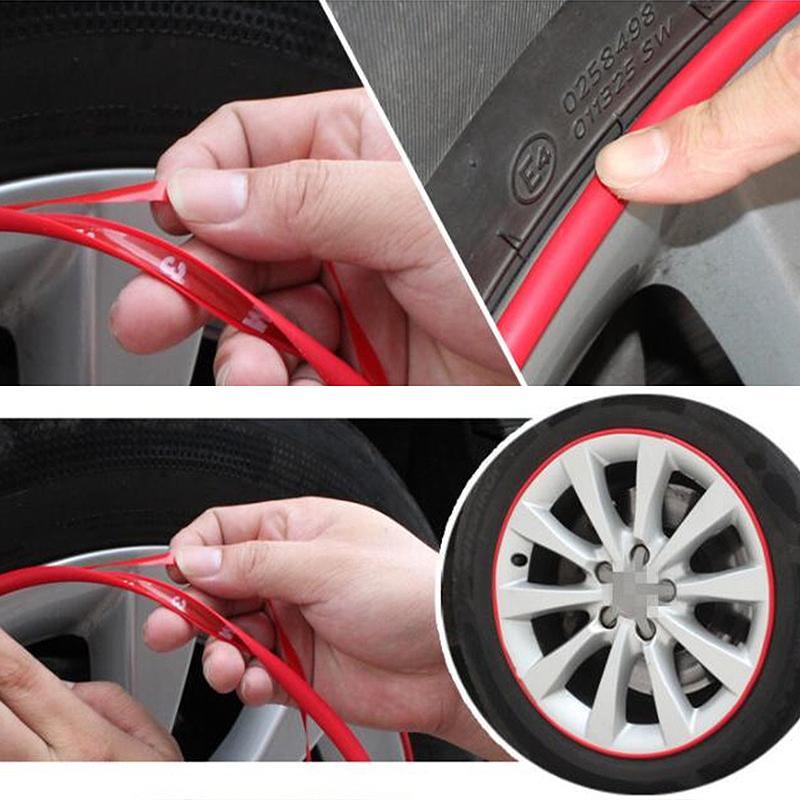 Car Wheel Rim Protector Decor Strip