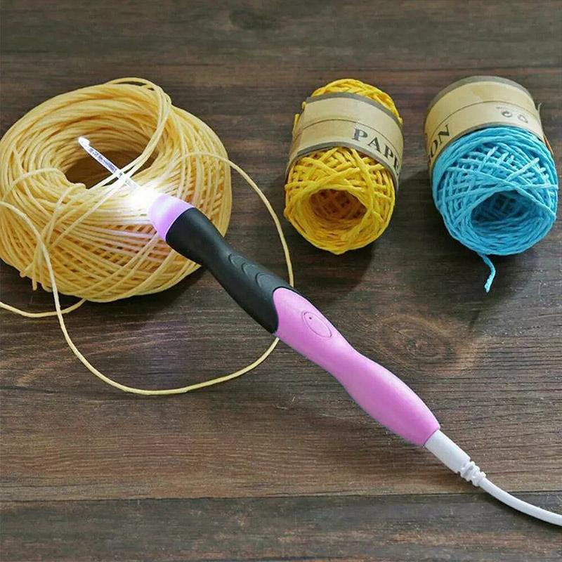 Idearock Lighted Crochet Hooks 9 pieces