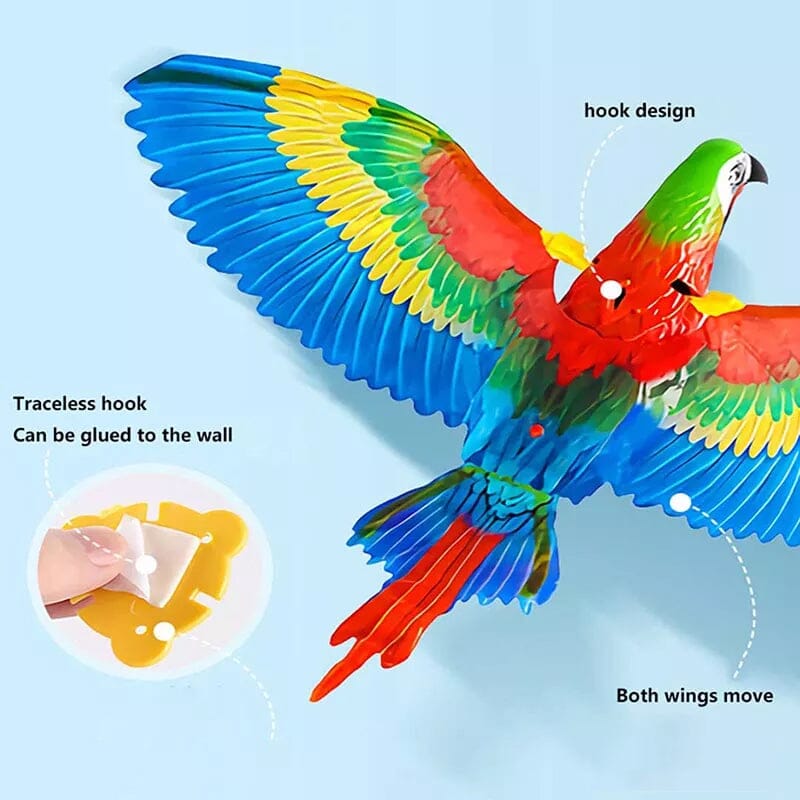 Bird Simulation Interactive Hanging Flying Toy/Eagle Flying Toy for Cats