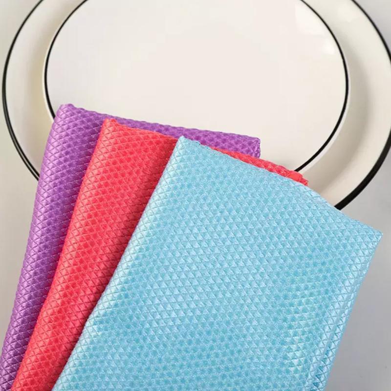Nano Streak-Free Miracle Cleaning Cloths (Reusable 5 Pcs)