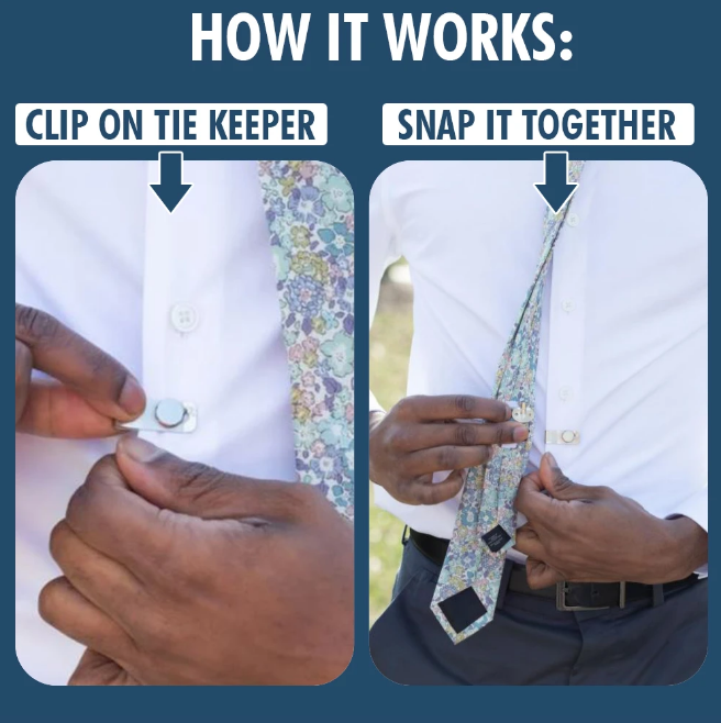 Tie Stay Clips