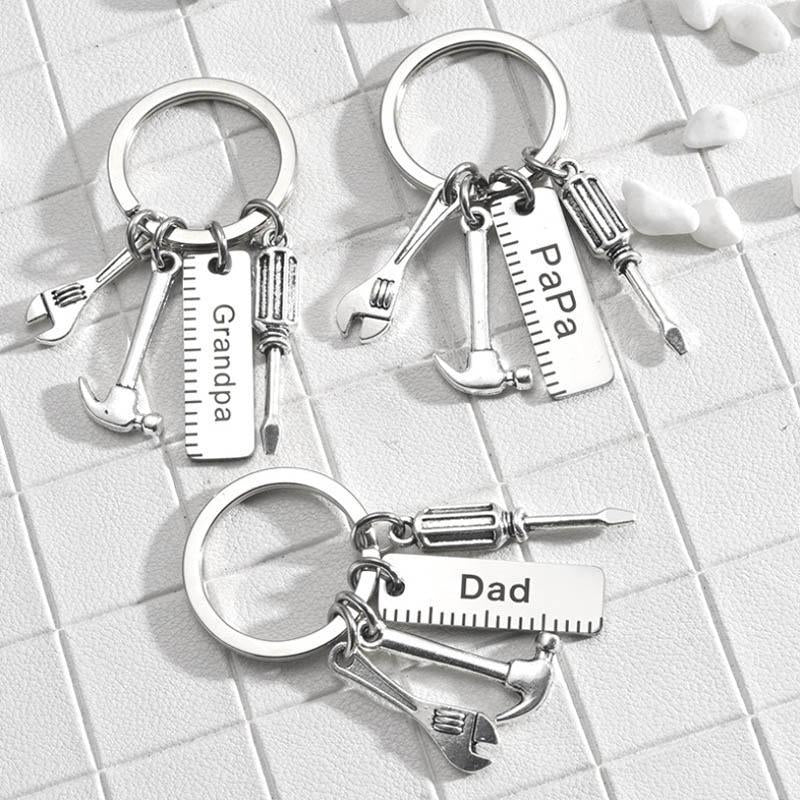 Stainless Steel Keychain Gift for Father's Day