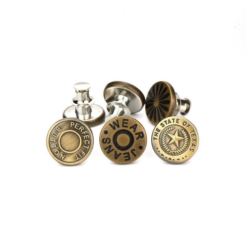 Detachable Adjustable Waist Button Decorative Button