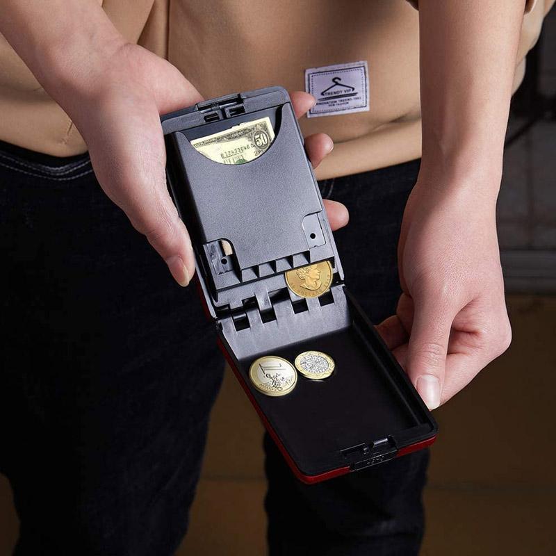 Lifesparking™ RFID Secure Cash and Cards Wallet