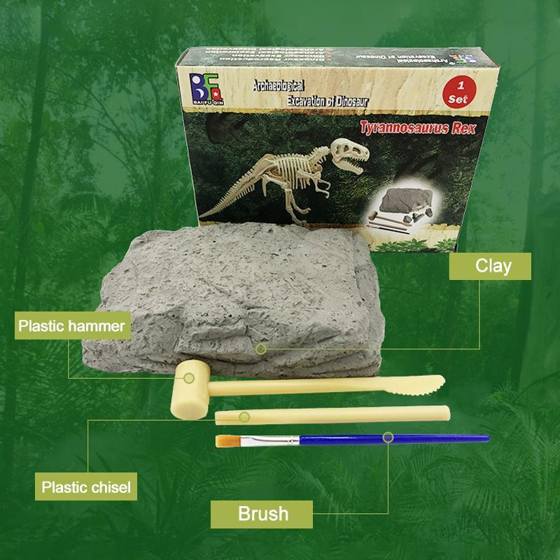Great Educational Toy for Kids🎁2022 New Arrival Dinosaur Fossil Digging Kit