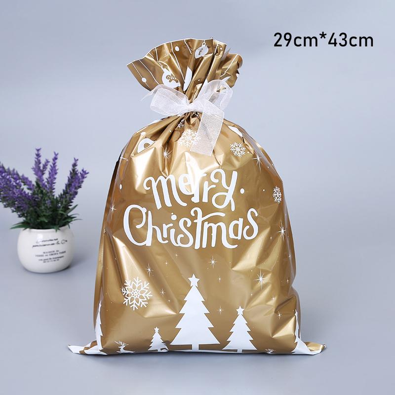 (🎄 Early Christmas Sale 🎄) Drawstring Christmas Gift Bags, Reusable