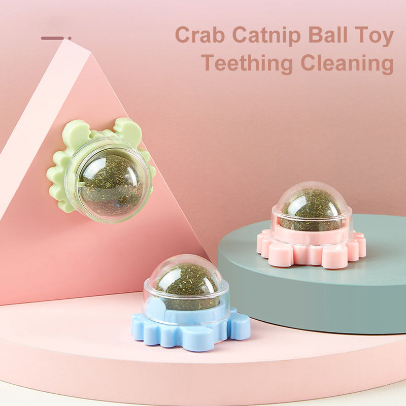 Crab Catnip Ball Toy