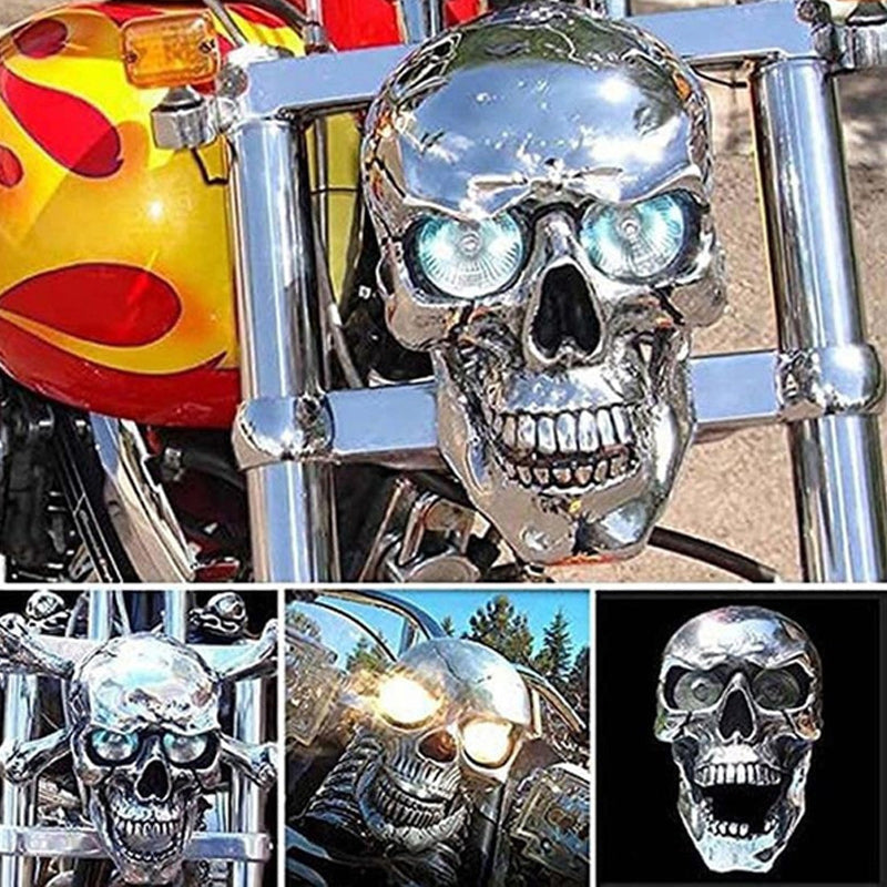 LED Motorcycle Skull Light