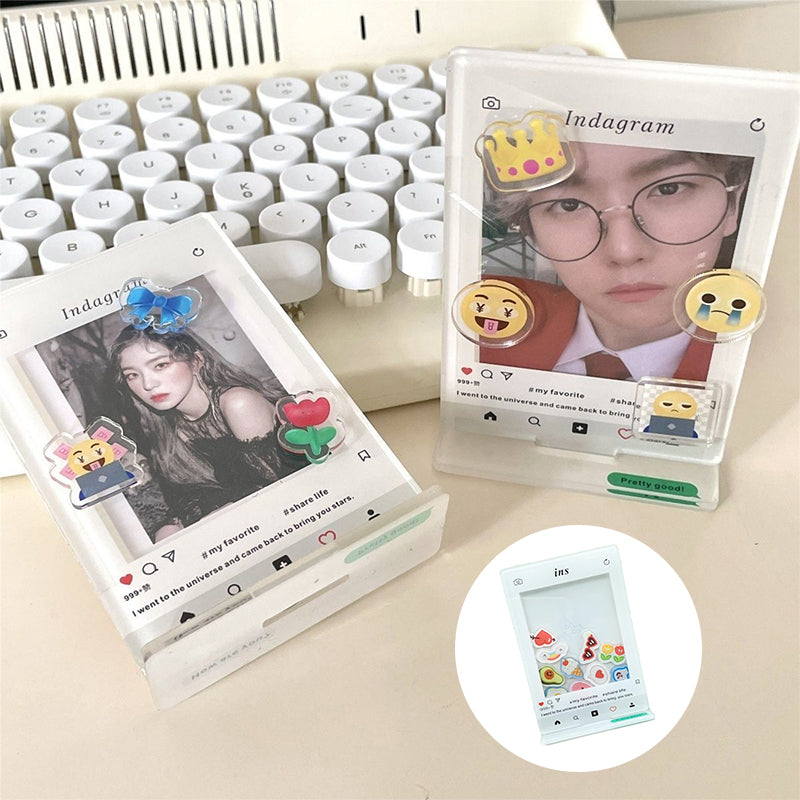 Creative Acrylic Polaroid Photo Display Stand