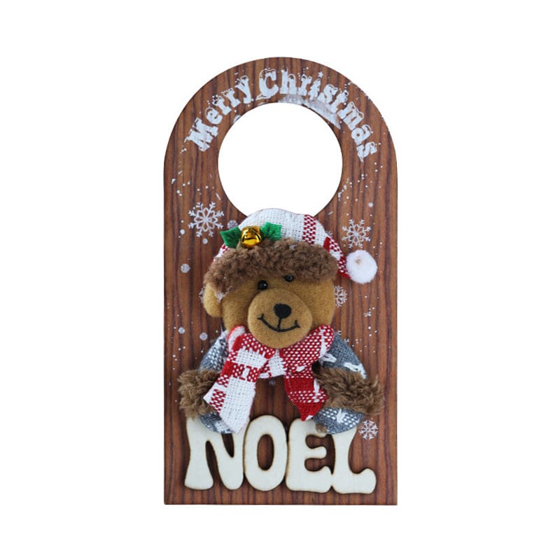 Personalized And Creative Christmas Doorknob Ornament