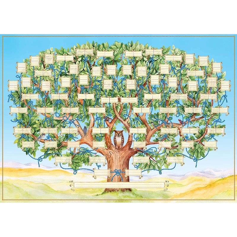 Family Tree Chart Diy Gift