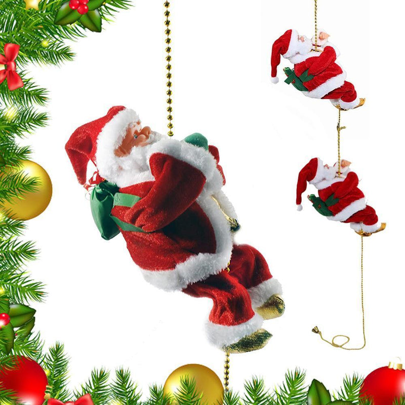 Lifesparking™ Climbing Santa Claus